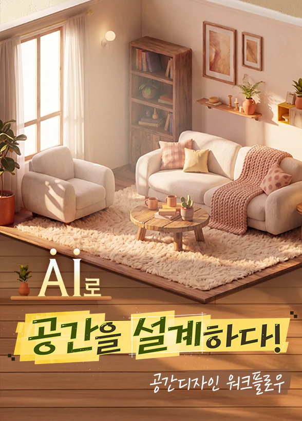 AI로 공간을 설계하다! 미드저니×나노바나나 공간디자인 워크플로우