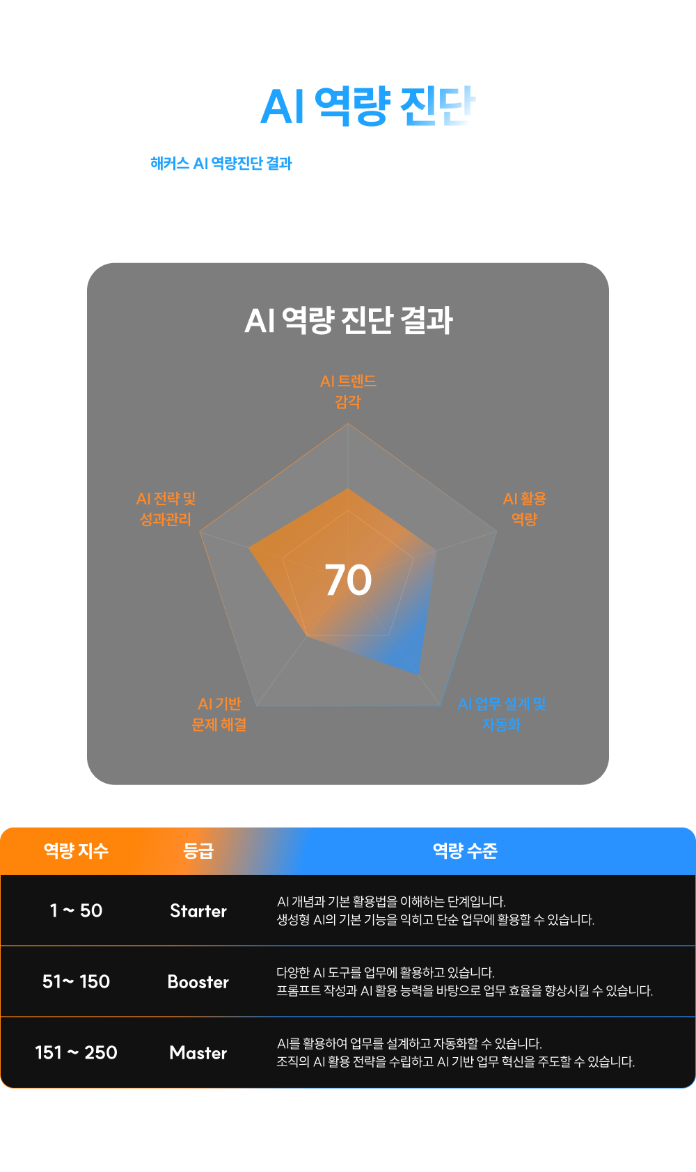 해커스 AI 역량 진단 안내
