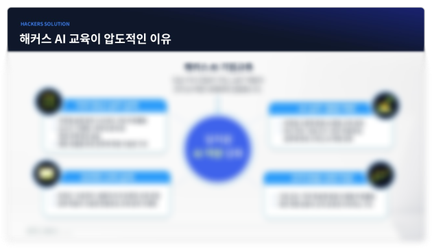 해커스 AI 기업교육 제안서 미리보기 2